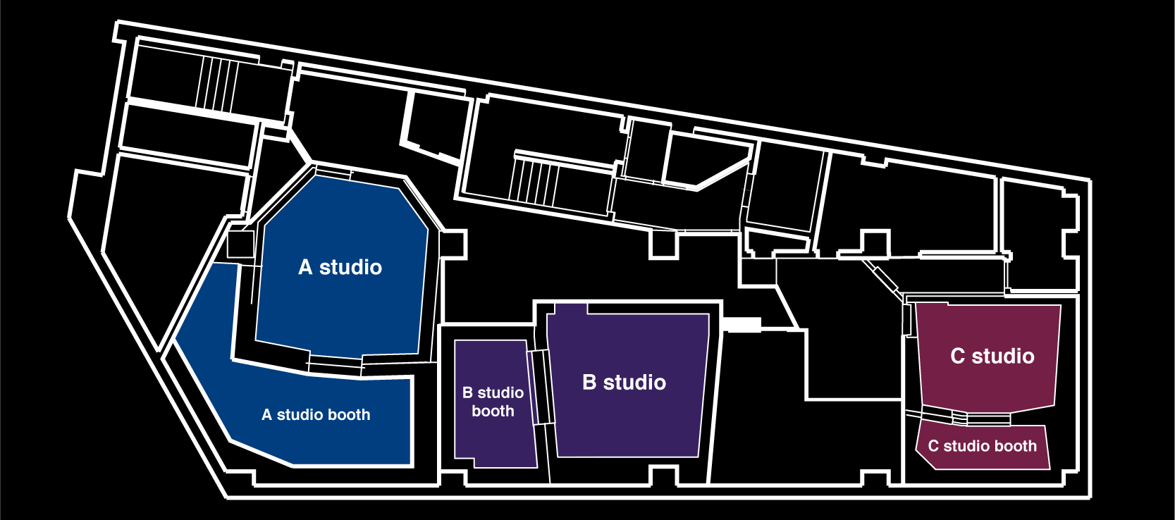prime sound studio form daikanyama フロア図